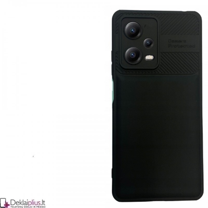 Guminis dėklas su papildoma kameros apsauga (Xiaomi Poco X5 5G/Redmi Note 12 5G) Guminis dėklas su papildoma kameros apsauga (Xiaomi Poco X5 5G/Redmi Note 12 5G)